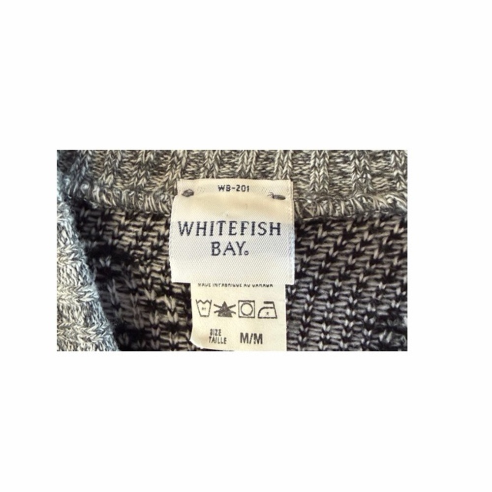 Whitefish Bay Nordic Mock Neck‎ Sweater - Picture 4 of 5